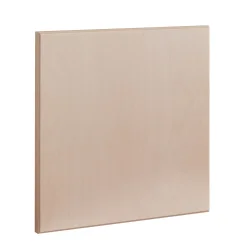 Lille skabslge (indvendig) - hvidbejdset birk